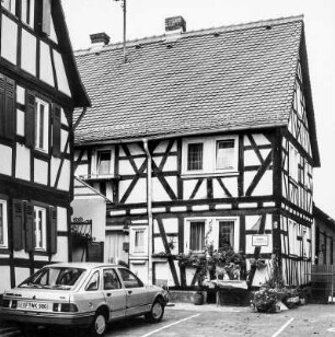 Fachwerkwohnhaus; Dreieich, Fahrgasse 28
