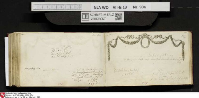 Stammbuch des Ernst Philipp Ludwig Zellmann (1763-1795) aus
                           Braunschweig