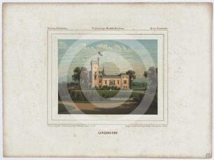 Ansicht von Schloss Lorzendorf