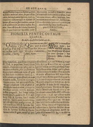 Homilia Pentecostalis Quarta.