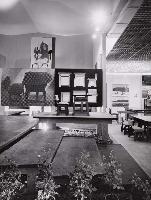 XII. Triennale Mailand, Belgische Abt., Schultisch und -stuhl