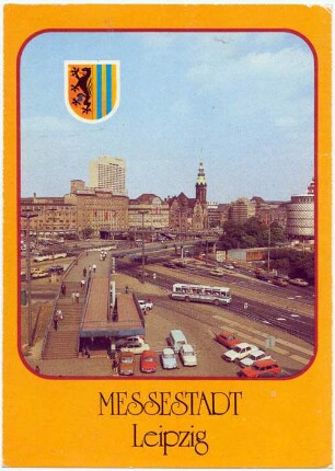 Messestadt Leipzig. Friedrich-Engels-Platz
