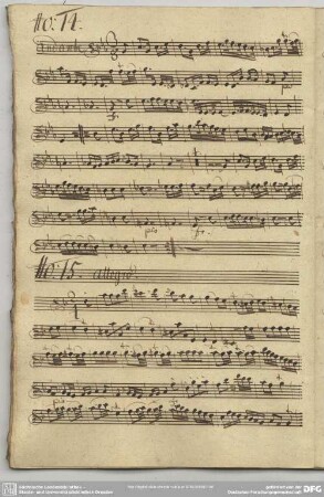 15. Graun, Johann Gottlieb, Suite, GraunWV A:XI:2 