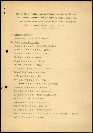 Mitgliederwahlen 1932