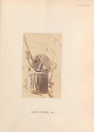 Kota drum, &c.