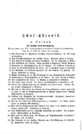 Schul-Chronik