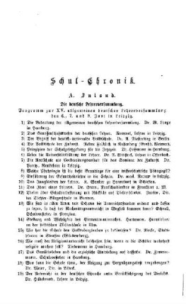 Schul-Chronik