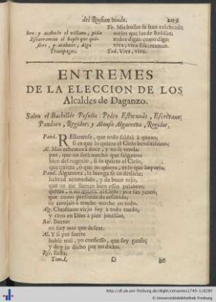 Eleccion de los Alcaldes de Daganzo.