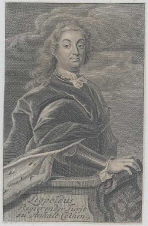 Bildnis des Leopolud zu Anhalt-Cöthen