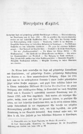 Vierzehntes Capitel.