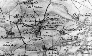 Lommatzsch-Wuhnitz und Arntitz. Oberreit, Sect. Oschatz, 1839/40