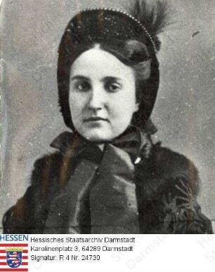 Charlotte Kaiserin v. Mexiko geb. Prinzessin v. Belgien (1840-1927) / Porträt, Brustbild