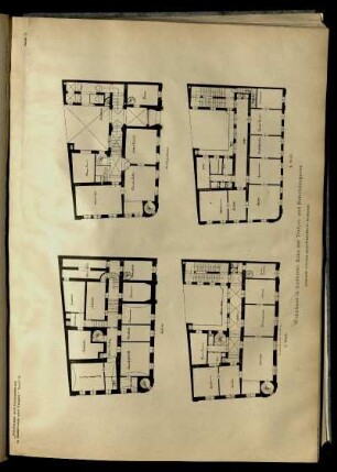 Wohnhaus in Budapest, Ecke Trefort- und Eszterhàzygasse. Architekt: Julius Schweiger.