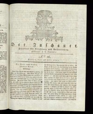 No. 86 - 19. Juli 1821