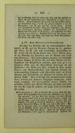 177. Das Plateau von Deutschland