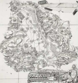 Plan von Dresden bis Pirna und der Gegend des churfürstl. Schlosses Pillnitz