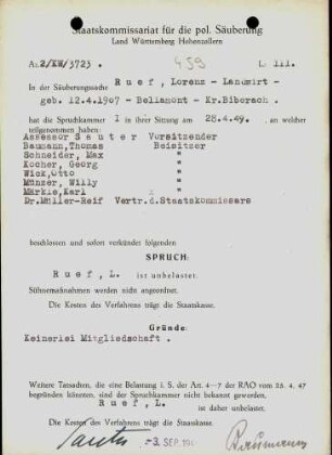 Ruef, Lorenz