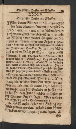 XXXIV. Die grossen Fresser und Säuffer.