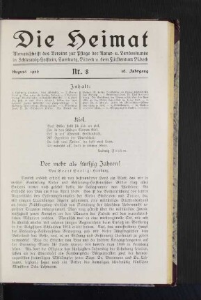 Vor mehr als fünfzig Jahren.