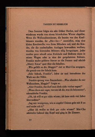 Tanzen ist herrlich