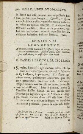 Epistola XI - Epistola XX