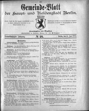 1912,24: No. 24, 16. Juni 1912