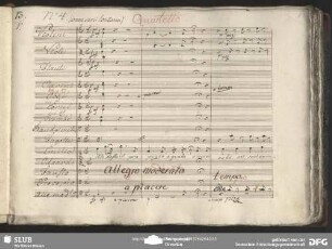 Quartetto: "Ah destin propizio e grato"