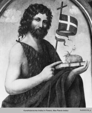 Polyptychon : Der Heilige Johannes der Täufer