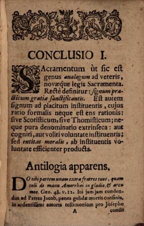 Conclusiones theologicae de sacramentis