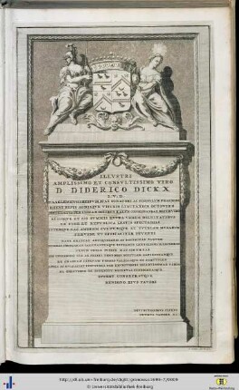 Illustri amplissimo et consultissimo viro D. Diderico Dickx…
