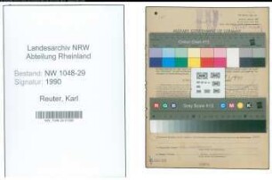 Entnazifizierung Karl Reuter , geb. 01.01.1893 (Beamter)