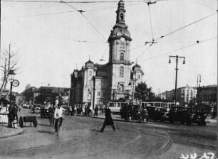 Johanniskirche auf dem Johannisplatz, Blickrichtung Osten