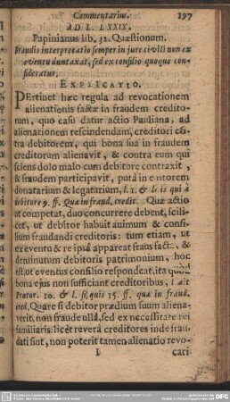 Ad L.LXXIX. Papinianus lib. 32. Quaestionum