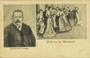 Gruß aus der Tanzstunde - Eduard Koch, Tanzlehrer