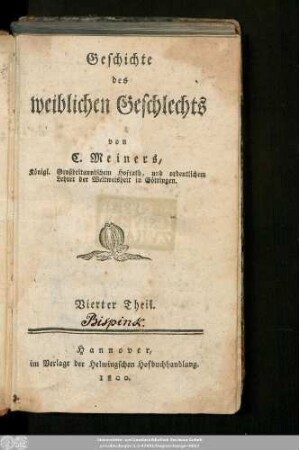 4: Geschichte des weiblichen Geschlechts