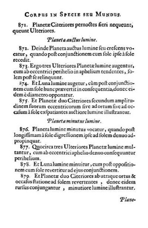 Planeta minutus lumine.