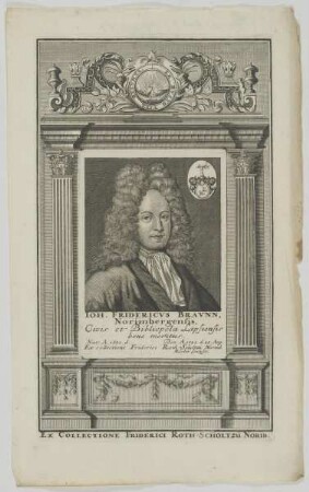 Bildnis des Ioh. Fridericvs Bravnn