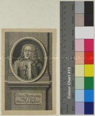 Porträt des niederländischen Mediziners und Naturforschers Johan Burman
