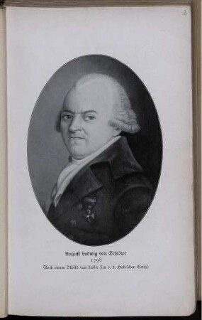 Ill. "August Ludwig von Schlözer 1798"