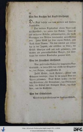 Von den Knochen des Kopfs überhaupt - Von dem Zungenbein.