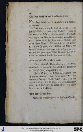 Von den Knochen des Kopfs überhaupt - Von dem Zungenbein.