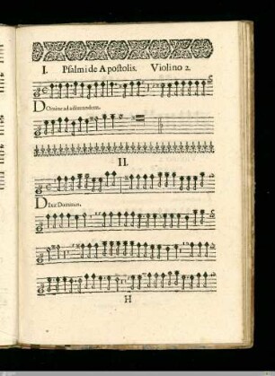 Psalmi de Apostolis in secundis Vesperis.