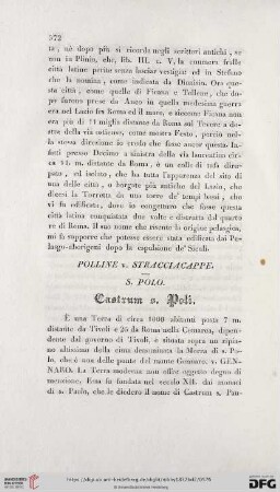 Castrum s. Poli