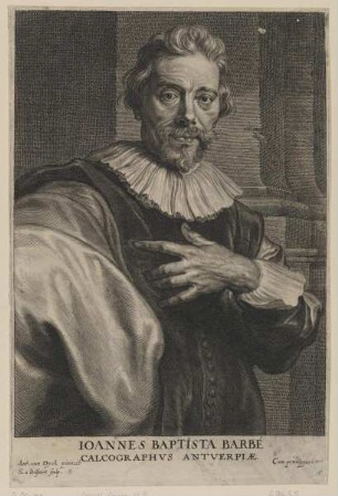 Bildnis des Ioannes Baptista Barbé