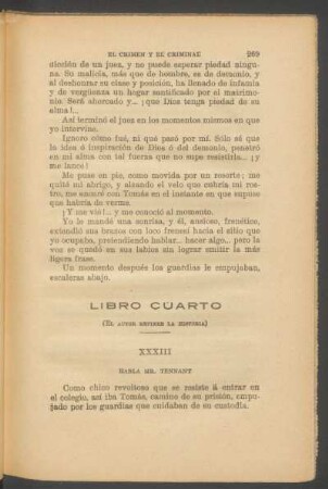 Libro cuarto : (El autor refiere la historia)