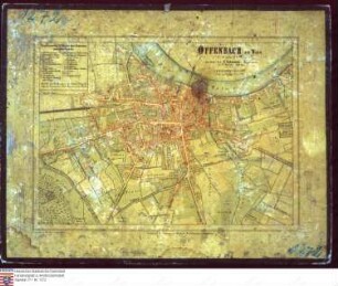 Stadtplan von Offenbach am Main
