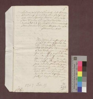 Protokoll der Grenzregulierung zwischen den Dörfern Königschaffhausen und Kiechlinsbergen.