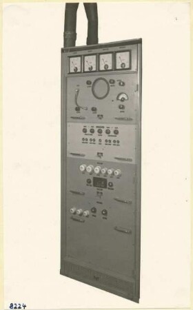 Fernsehsender - Stadthaus - Schaltschrank Frontseite; Foto 1953