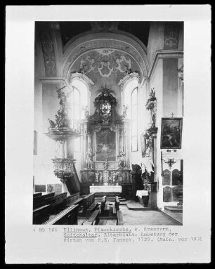 Seitenaltar mit der Anbetung der Hirten