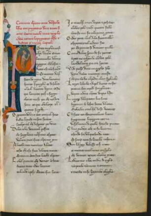 Historisierte Initiale P